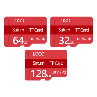 Cartão de memória TF de cores personalizável 128GB 64GB 32GB Para câmera telefone MP4 DVR