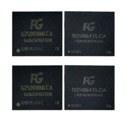 EMMC5.1 Cartão de memória EMMc 64 GB 128 GB Chips de memória flash para automóveis industriais