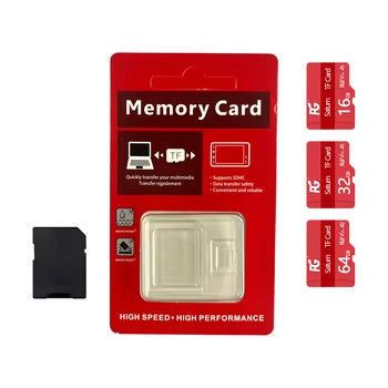 OEM ODM U3 A2 C10 Mini TF Card 128GB 16GB 32GB 64GB Camara Cartão de Memória Atacado