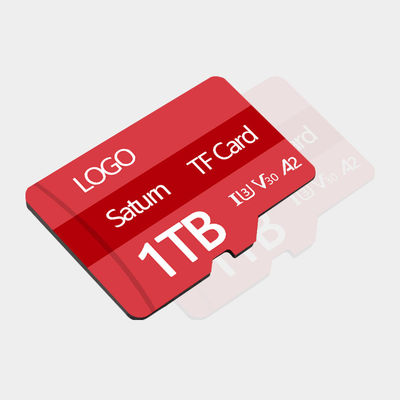 Cartão de memória de plástico classe 10 16GB-512GB transferência rápida de dados para câmera de segurança