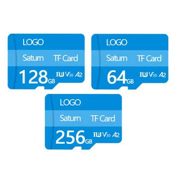 Cartão TF personalizado Cartão de memória de câmera de telefone 32GB 64GB 128GB 256GB à prova d'água