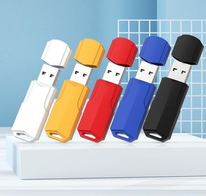 Plug And Play USB 3.0 Pen Drive 64GB 128GB Flash Stick de plástico Logotipo personalizado